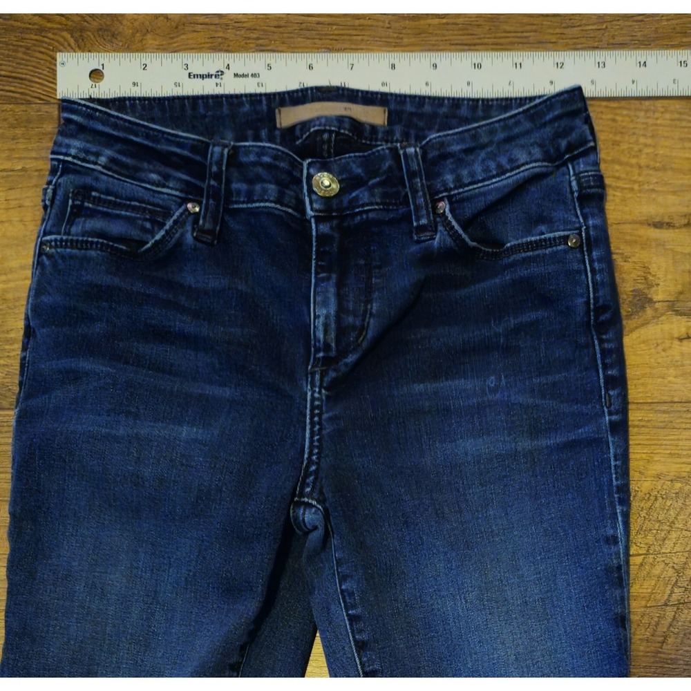 Joe's Jeans Womens‎ 25, Demim Dark Wash Low Rise Skinny Ankle Strech - Picture 3 of 15
